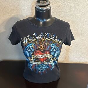 Ed Hardy-esque Harley tee
